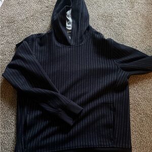 Vince M pin stripe hoodie